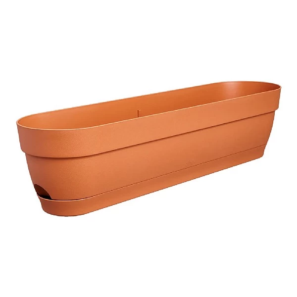 Hozelock Vibia Campana Trough 70cm Terracotta