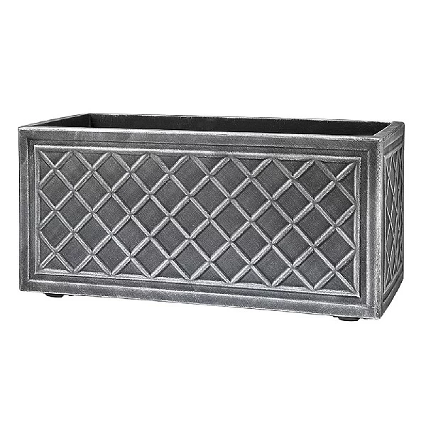 Stewart Garden 70cm Lead Effect Trough - Pewter - Image 2
