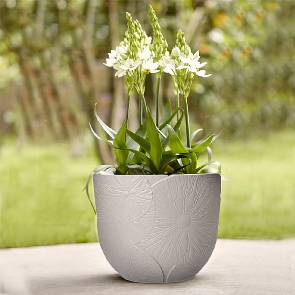 Elho Fuente 47cm Lily Round Planter (Various Colours) - Image 2
