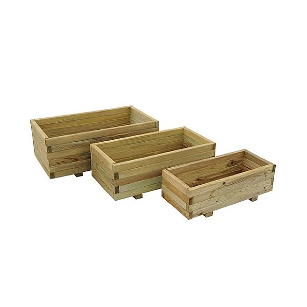 Forest Durham Wooden Planter - Image 2